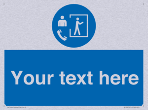 Custom Mandatory: Entry only with supervisor outside